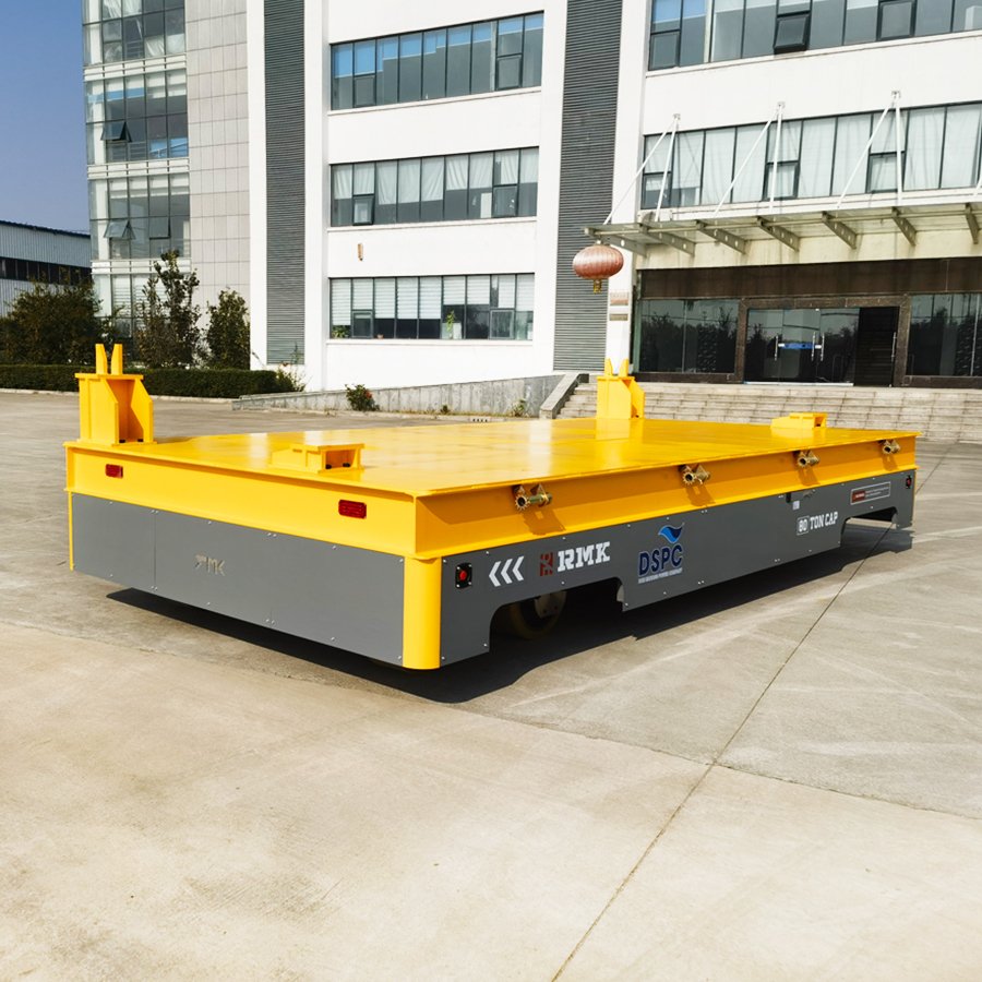 80 Ton Hydraulic Steering Rail Transfer Vehicle factory