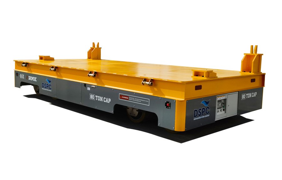 80 Ton Hydraulic Steering Rail Transfer Vehicle