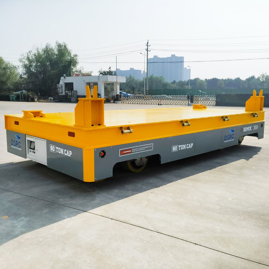 80 Ton Hydraulic Steering Rail Transfer Vehicles factory
