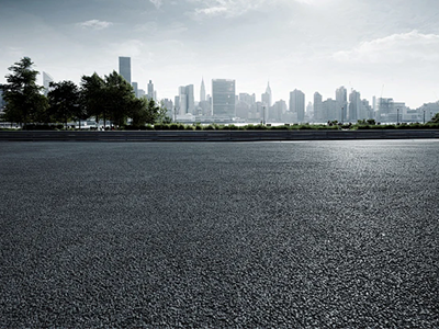 Asphalt ground