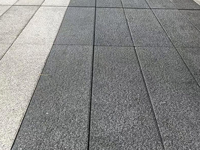 Brick paved floor 1