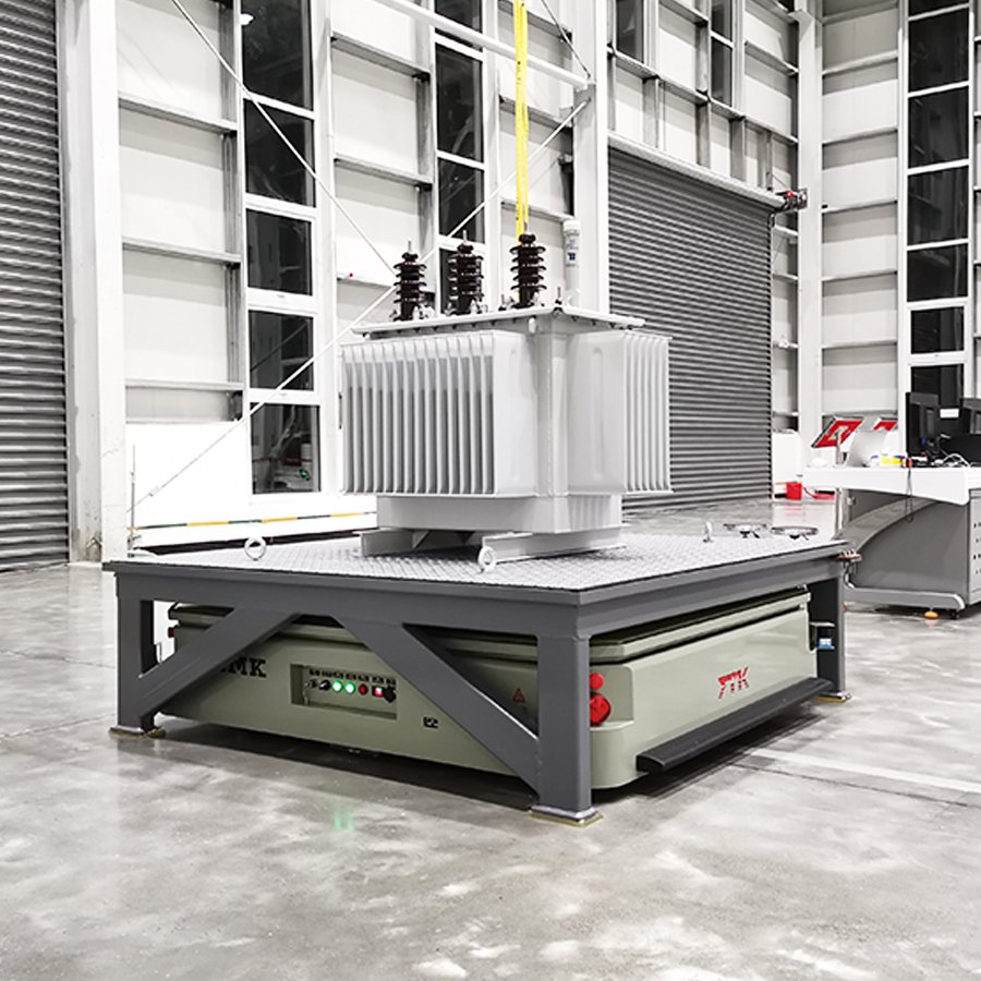 Custom transfer carts for transformer manufacturing