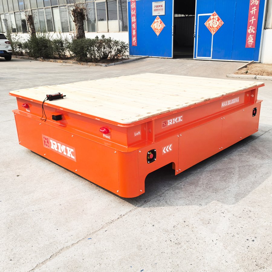 Differential Steering Trackless Transfer Cart factory