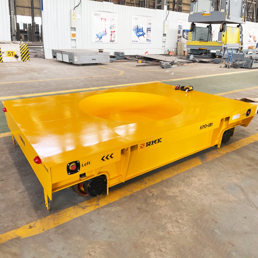 Ladle transfer cart 6