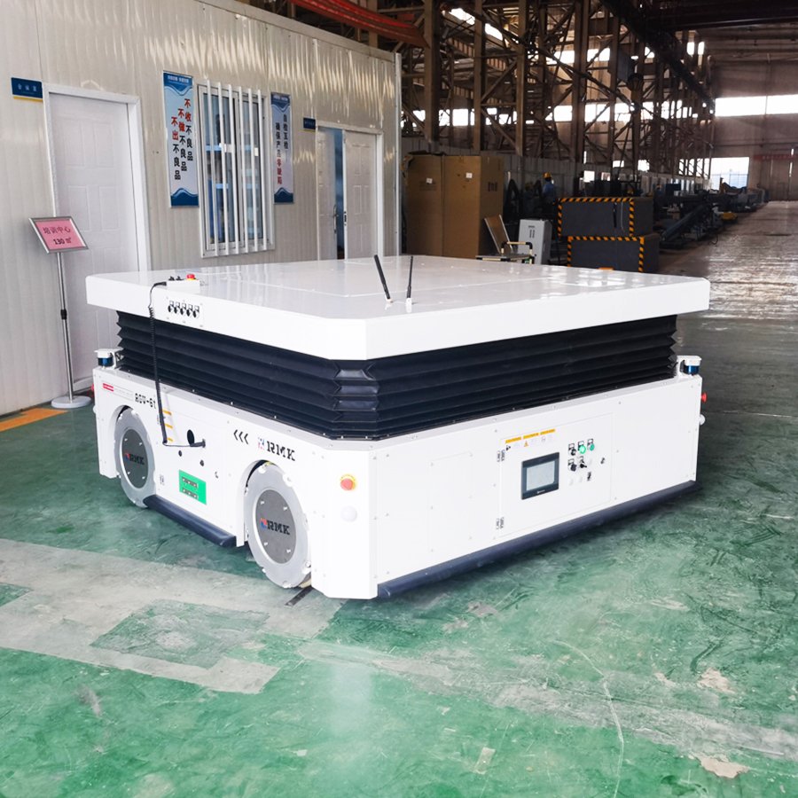 Mecanum wheel transfer cart