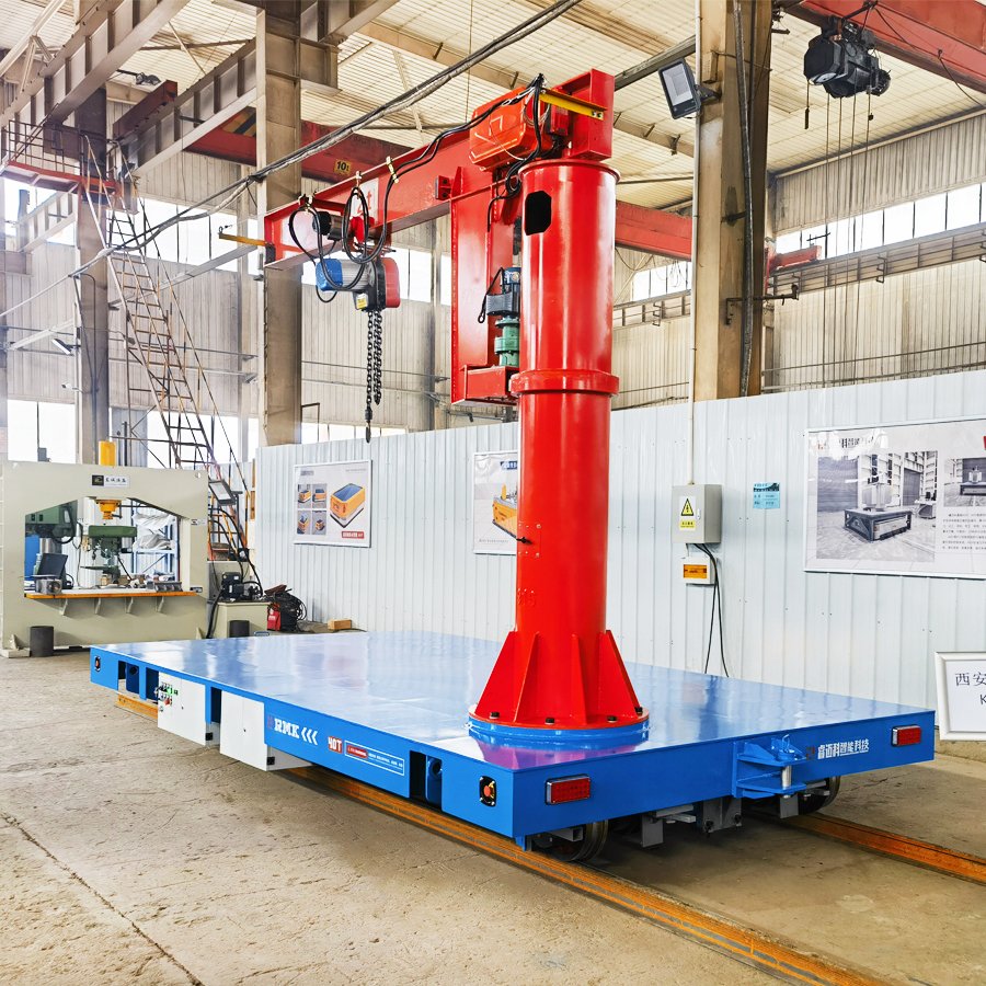 Transfer Cart with Jib Crane