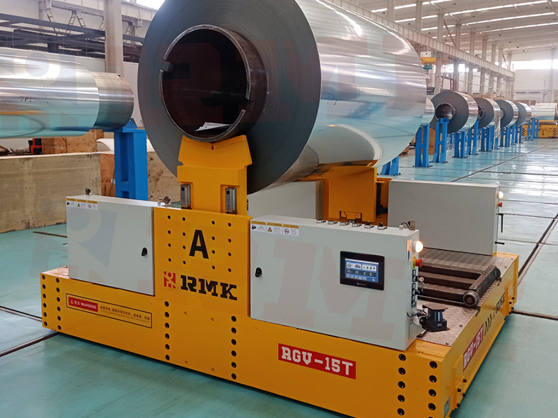 Transfer cars for coil manufacturer