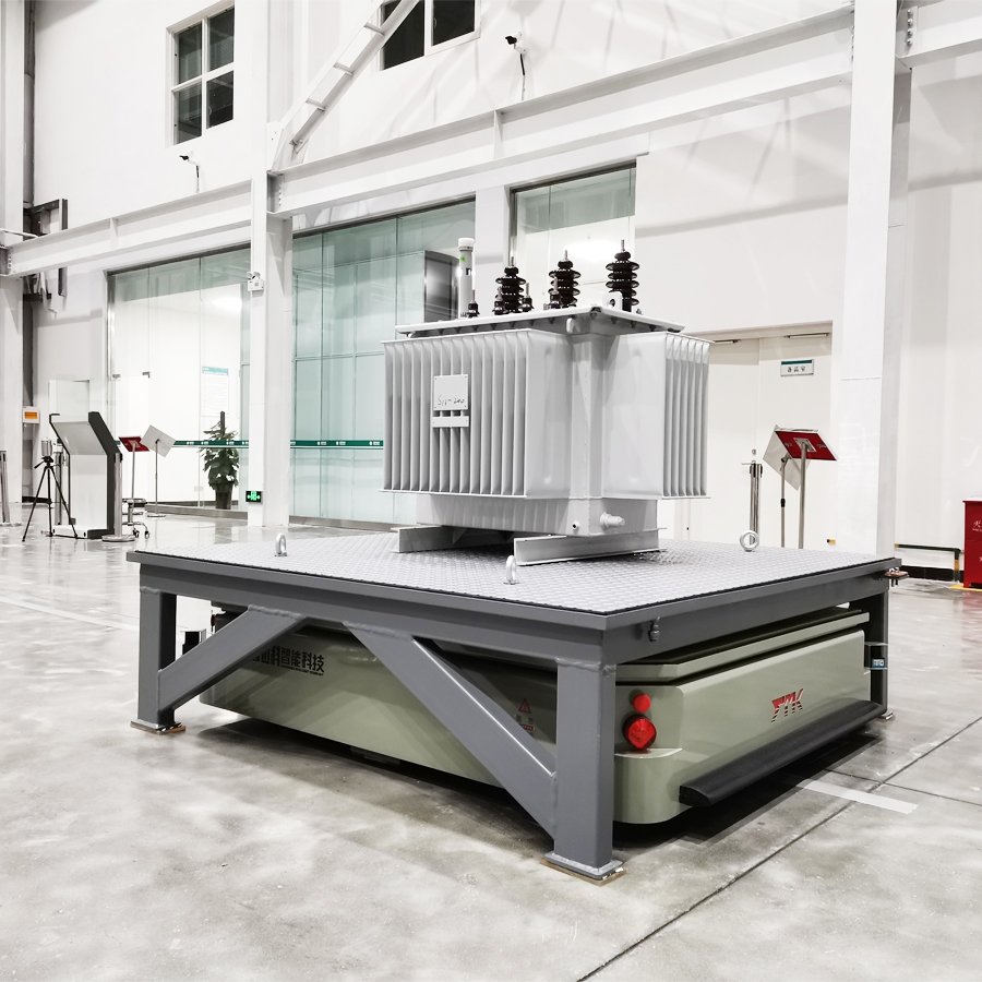 Transfer carts for transformer manufacturing