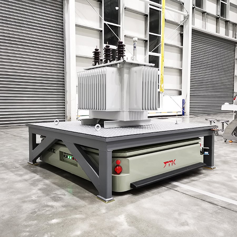 Transfer dolly for transformer manufacturing