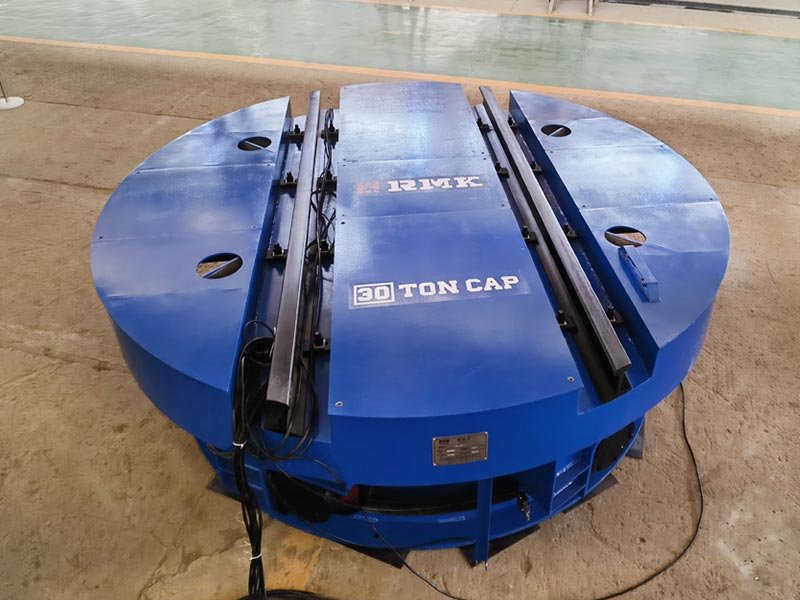 Turntable car