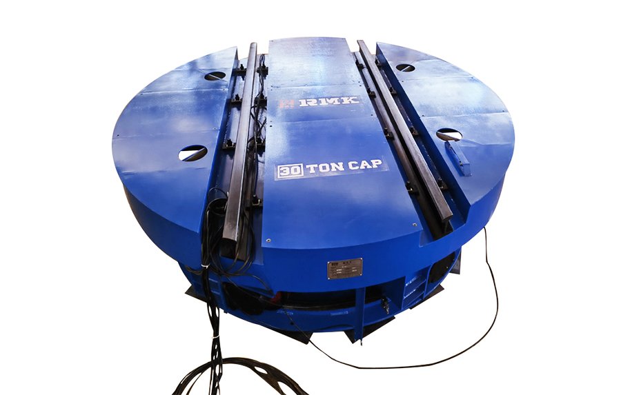 Turntable rail transfer cart 1