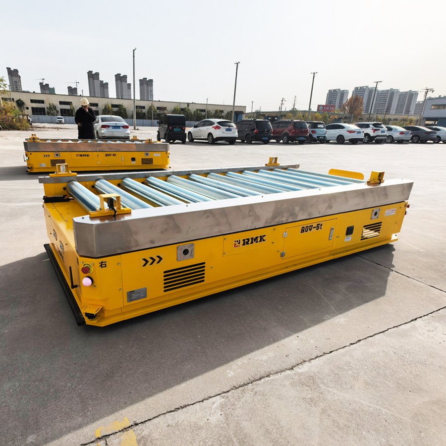 custom 5 Ton Roller Conveyor AGV