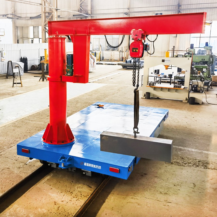 custom Jib Crane Transfer Cart