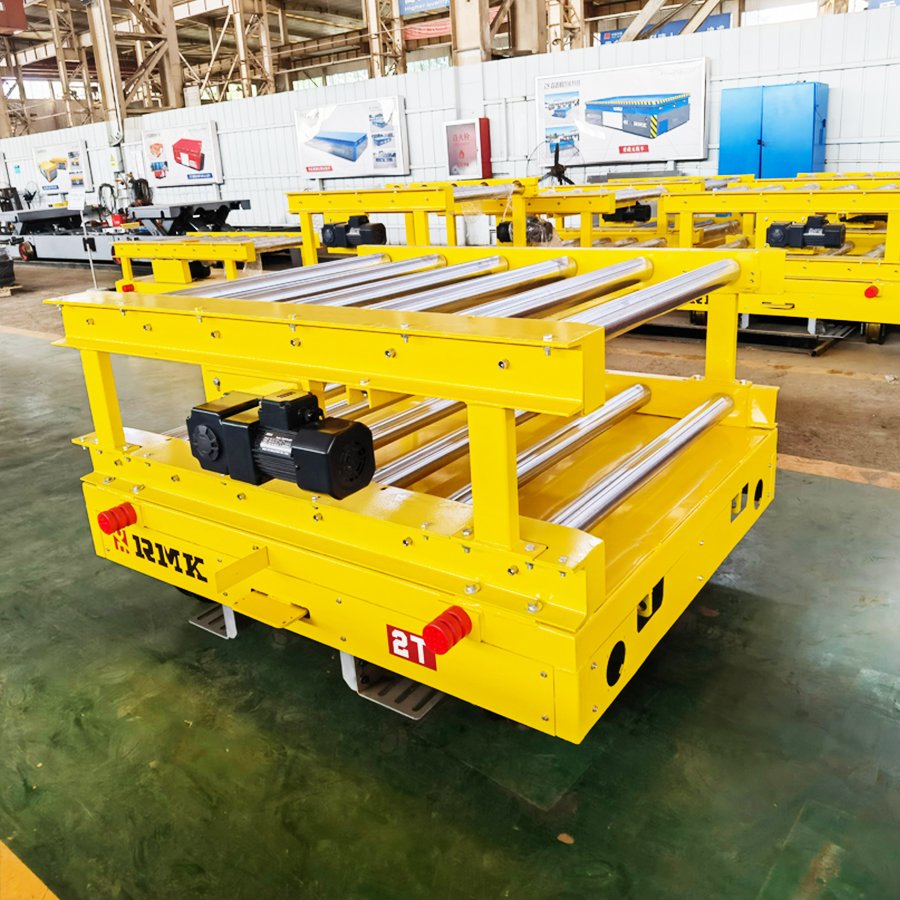 custom Roller Conveyor Transfer Cart