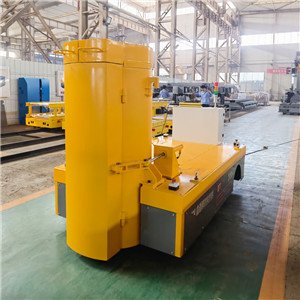2 Ton Customized Railless Material Bucket Trolley