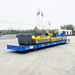 Omnidirectional Electric Flat Car for Petroleum Industry