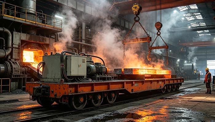 Hot rolling workshop